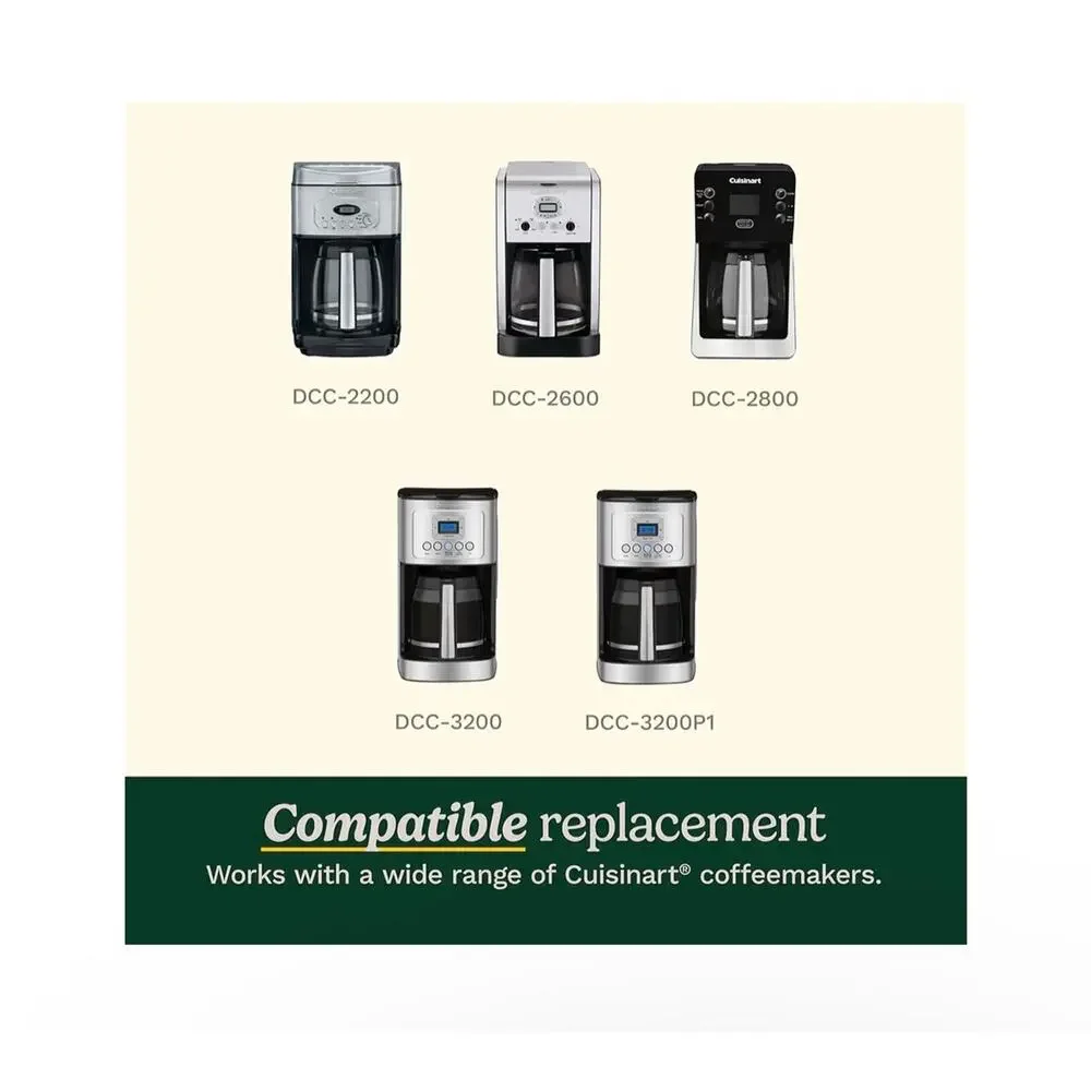 New Cuisinart 14-Cup Replacement Carafe for Coffee Maker, DCC-2200RC